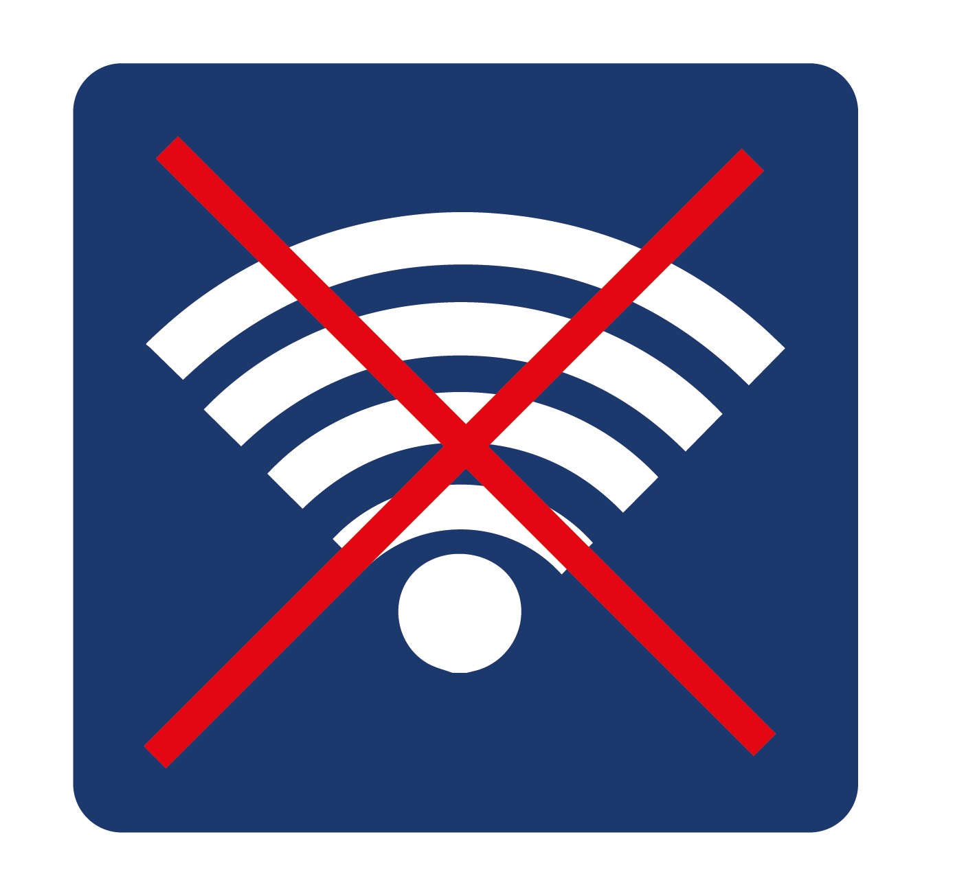 Kein Internet Symbol